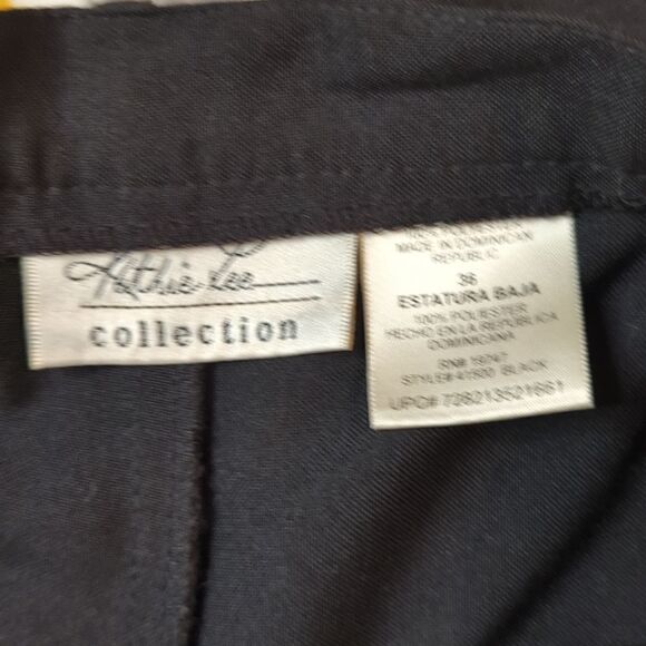 💜5/$25 12P Kathie Lee collection black trousers - Picture 2 of 2